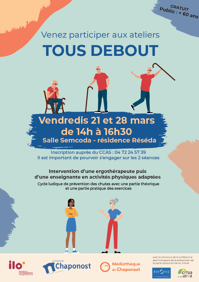 Affiche des atelier tous debout