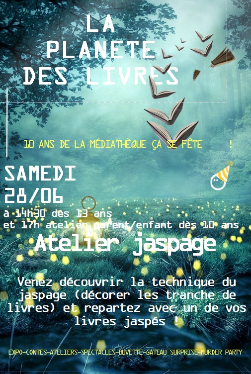 AFFICHE ATELIER JASPAGE