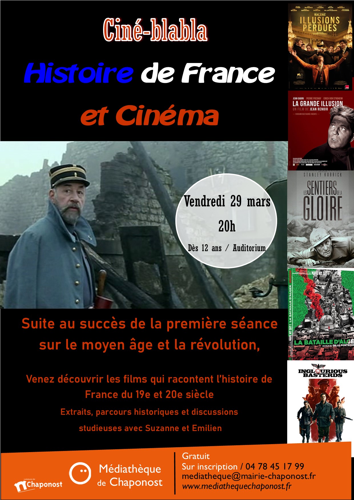 histoire de france cinéma